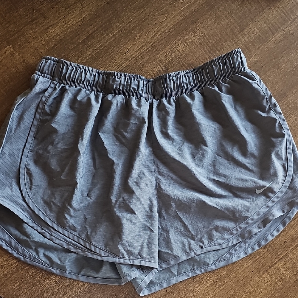 Nike Women's Gray Shorts, Size L